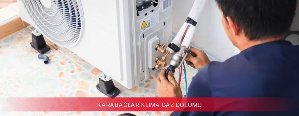Karabağlar İlçemi Bosch Klima Gaz Dolumu